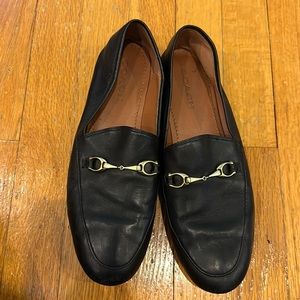 Coach black loafers